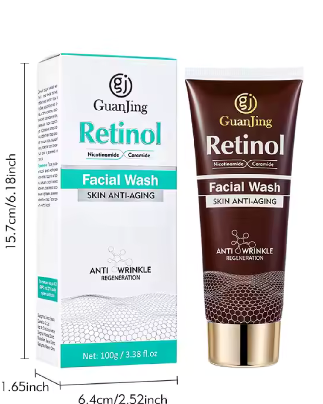 Gel Limpiador Facial con Retinol y Nicotinamida 🍂